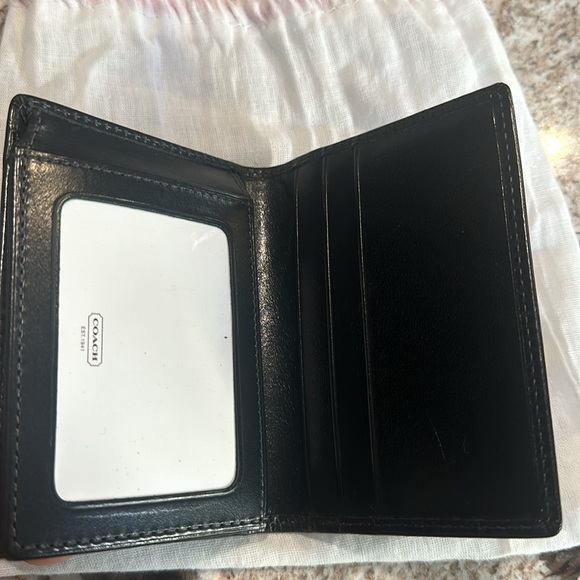 Coach compact leather wallet - Picture 7 of 10